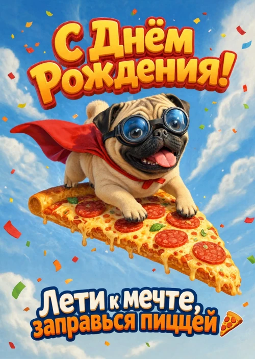 Открытка "С днём рождения парню" #40