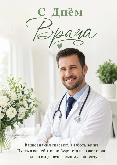 открытки с Днем Врача-4