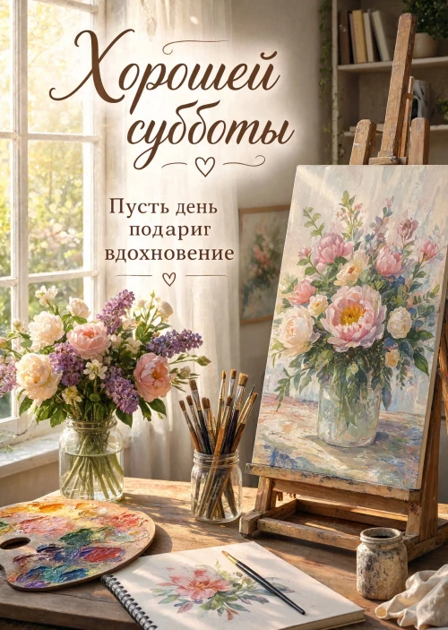 Открытка хорошей Субботы #77