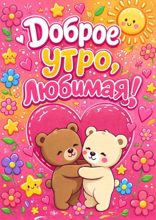 Открытка С Добрым Утром #337