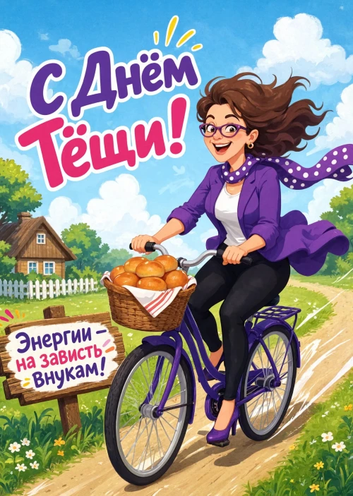 открытка с Днем Тещи-29