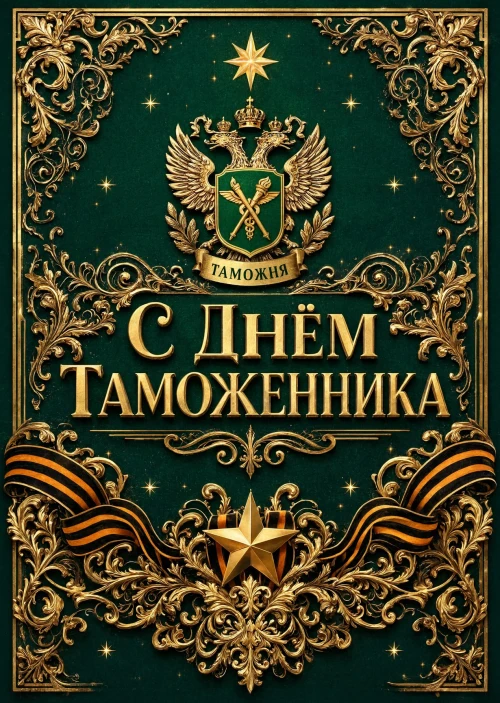 открытка с Днем Таможенника-5