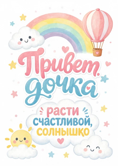 Открытка "Привет" #39