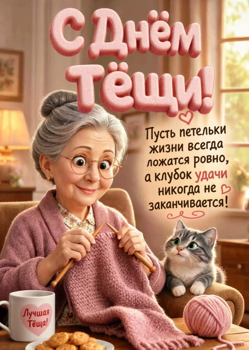 открытка с Днем Тещи-16