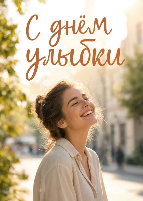 открытки с Днем Улыбки-22