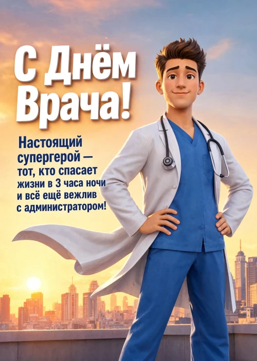 открытки с Днем Врача-6