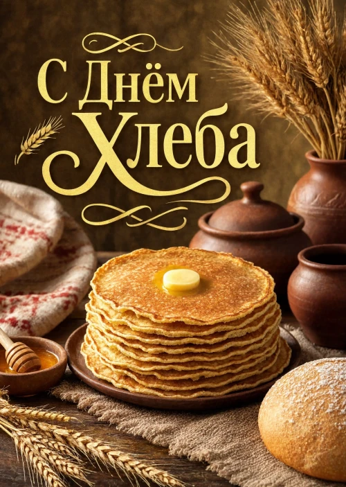 открытка с Днем Хлеба-18