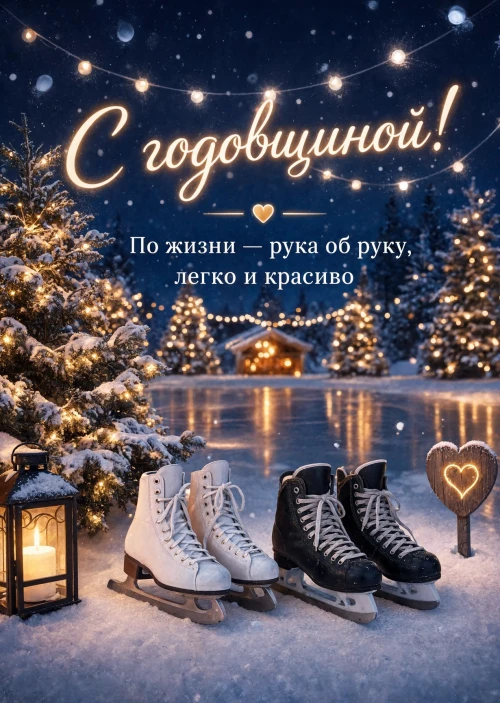 Открытка "С годовщиной свадьбы" #25