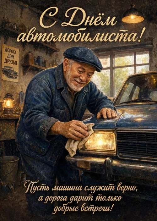откртыка с Днем Автомобилиста-19
