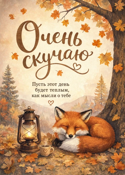 Открытка "Скучаю" #72