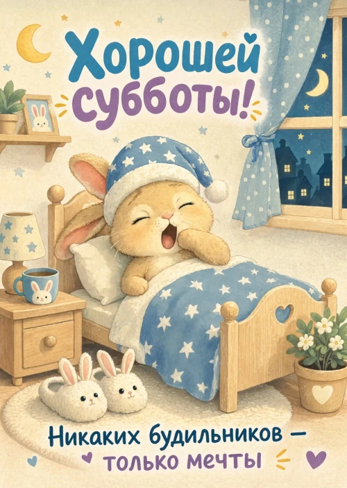 Открытка хорошей Субботы #31