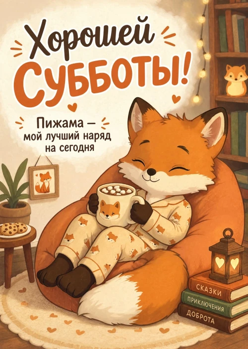 Открытка хорошей Субботы #75