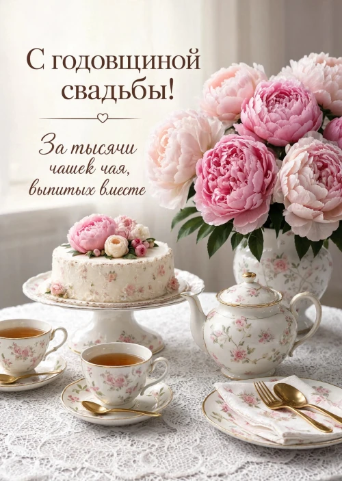 Открытка "С годовщиной свадьбы" #23
