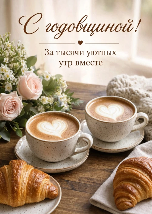 Открытка "С годовщиной свадьбы" #80
