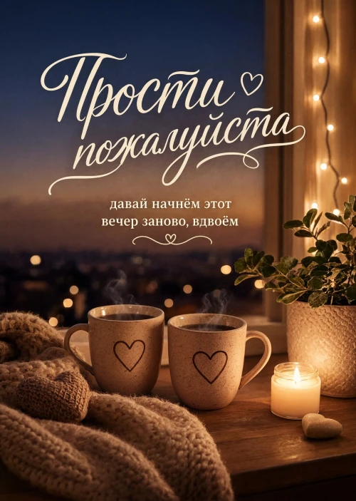 Открытка "Прости" #67