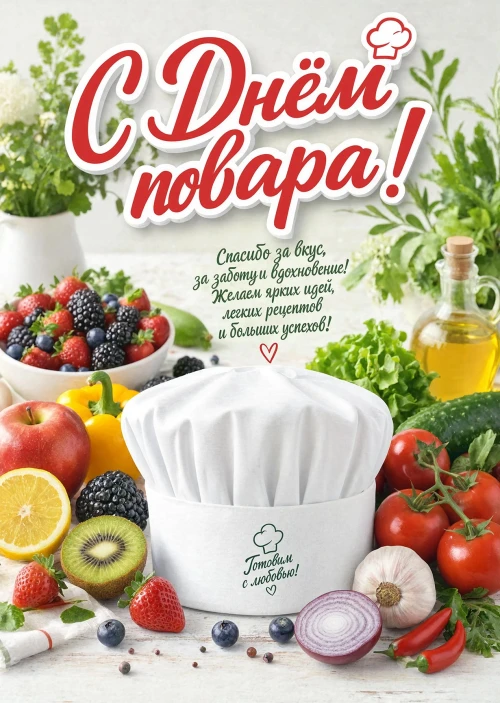 Открытки с Днем Повара-29