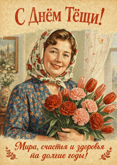 открытка с Днем Тещи-6