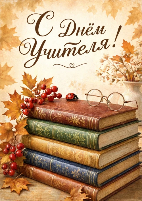открытки с Днем Учителя-67