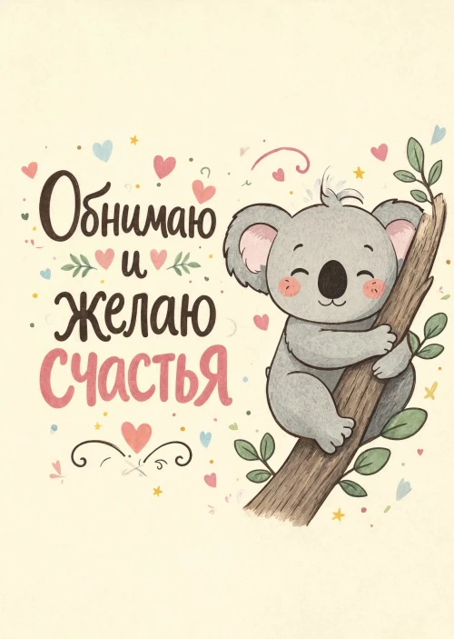Открытка "Счастья" #80