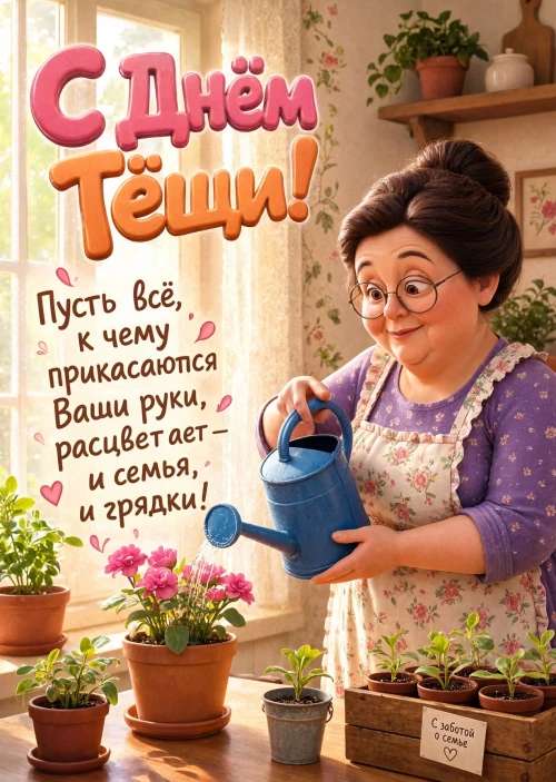 открытка с Днем Тещи-7