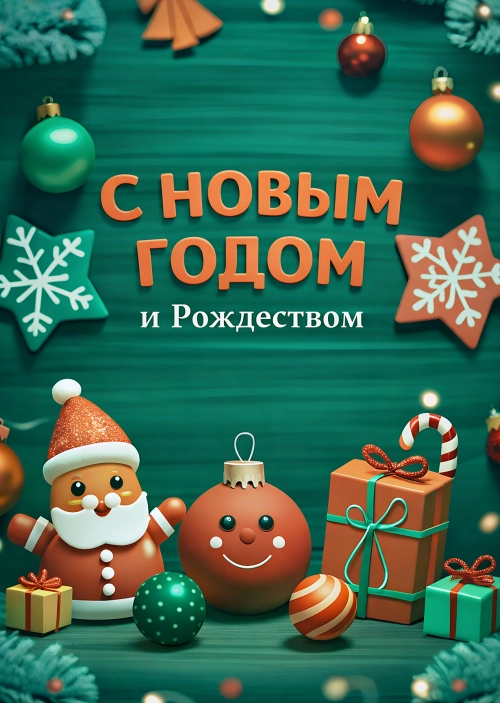 Открытка "С Новым годом #43"