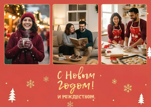 Открытка с новым годом #3f